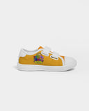 Funatic The Super Bear Orange Crush Kids Velcro Sneaker