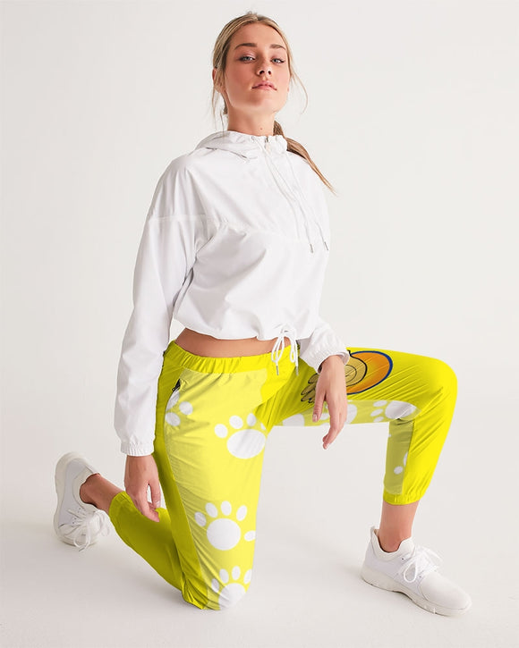 Funatic The Super Bear Sunshine Yellow Ladies Track Pants