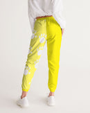 Funatic The Super Bear Sunshine Yellow Ladies Track Pants-4