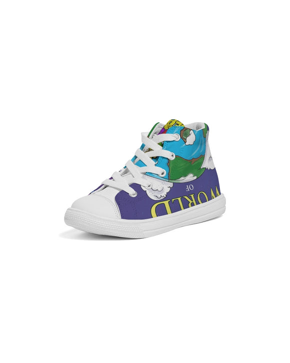 World of Bearfriendus Kids Hightop Canvas Shoe