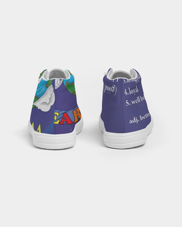 World of Bearfriendus Kids Hightop Canvas Shoe