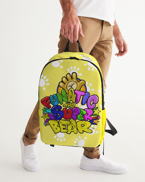 Funatic The Super Bear Paws Large Yellow Back Pack