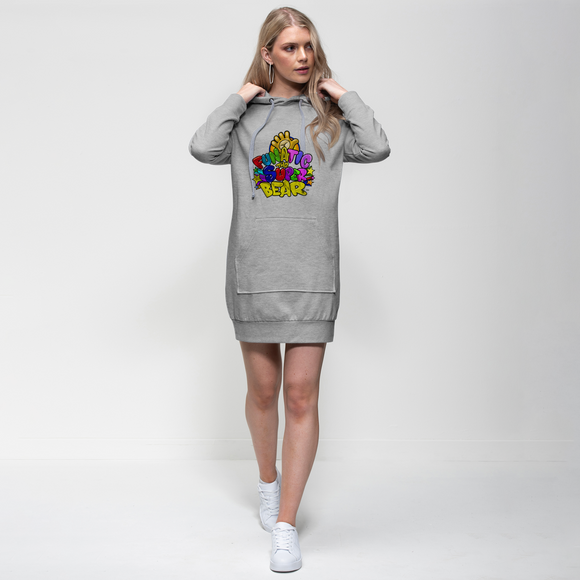 Funatic The Super Bear Premium Ladies Hoodie Dress