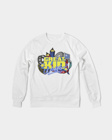 GKW Men's Classic French Terry Crewneck Pullover