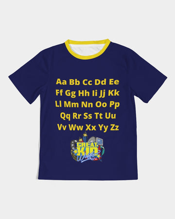 GKW Alphabet Navy Blue Girls Tee