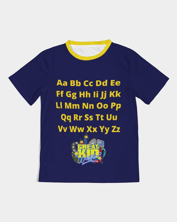 GKW Alphabet Navy Blue Girls Tee