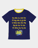 GKW Alphabet Navy Blue Boys Tee-1