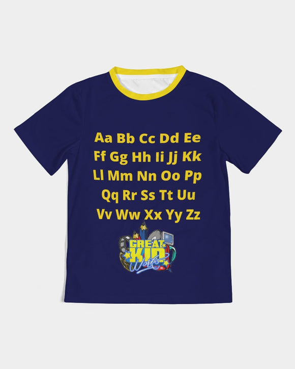 GKW Alphabet Navy Blue Boys Tee