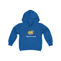 I LIKE TO READ Boys Hoodie