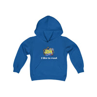 I LIKE TO READ Girls Hoodie