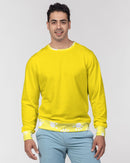 Funatic The Super Bear Paws Yellow Men's Classic French Terry Crewneck Pullover-3