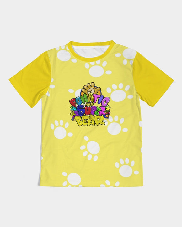 Funatic The Super Bear Sunshine Yellow Boys Tee