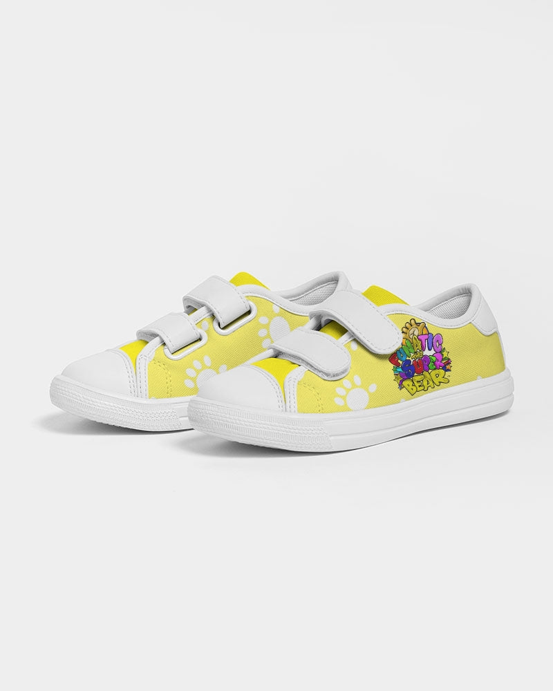 Funatic The Super Bear Kids Yellow Velcro Sneaker