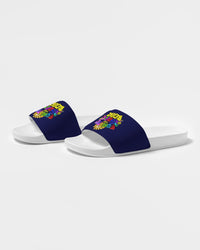 Funatic The Super Bear Navy Blue Ladies Slide Sandal