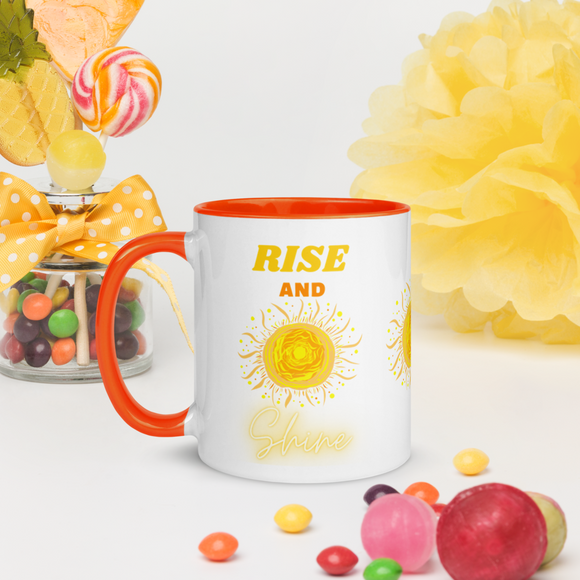 RISE AND SHINE MORNING SUN MUG