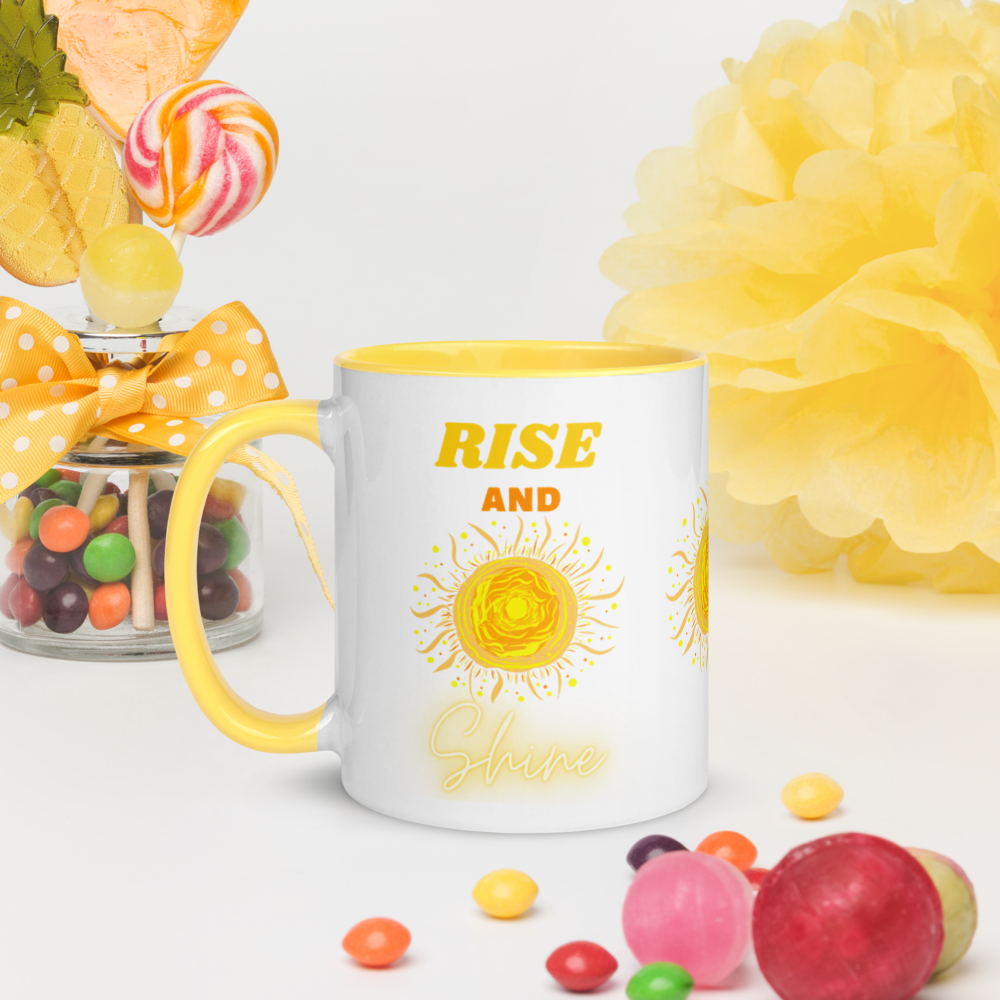RISE AND SHINE MORNING SUN MUG