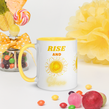 RISE AND SHINE MORNING SUN MUG