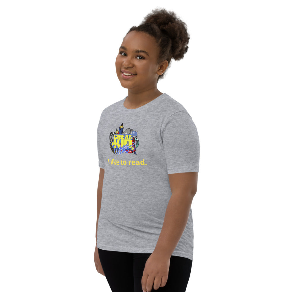 I LIKE TO READ Girls T-Shirt