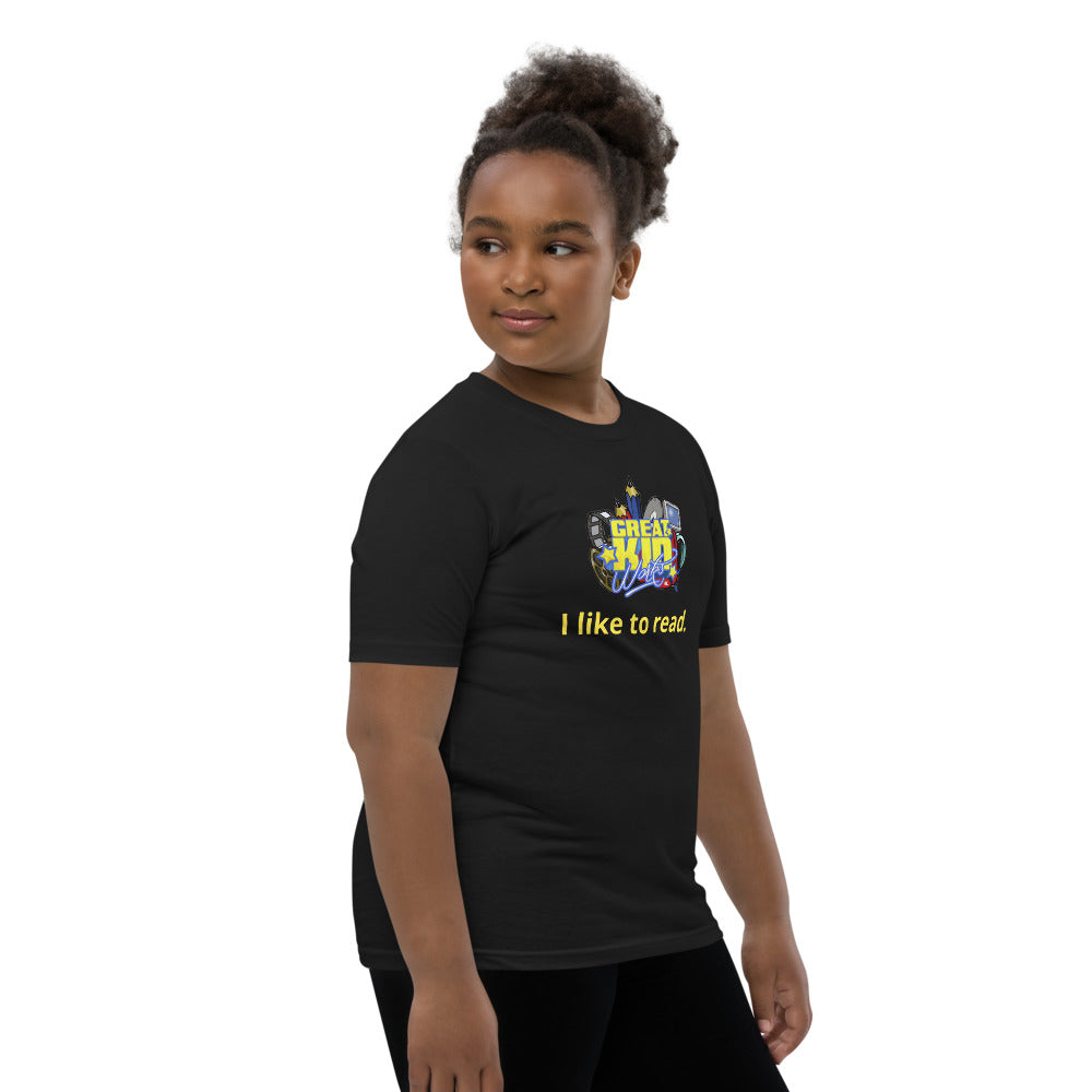 I LIKE TO READ Girls T-Shirt