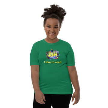Buy kelly I LIKE TO READ Girls T-Shirt