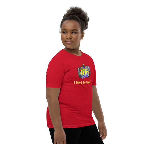 I LIKE TO READ Girls T-Shirt